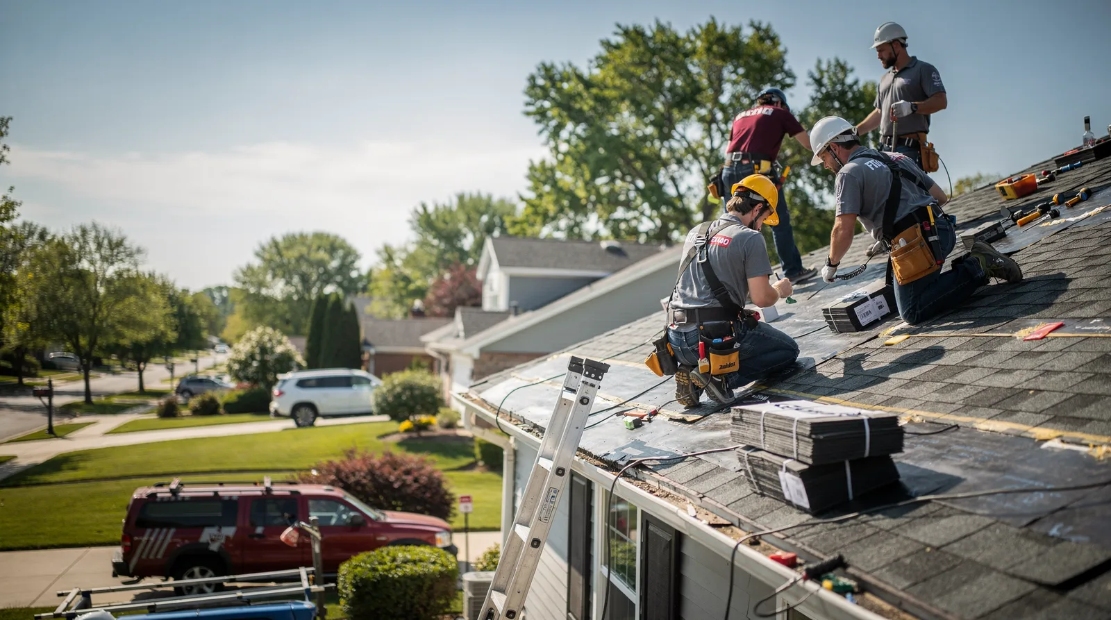 Roof Repair in Triumph, IL around you